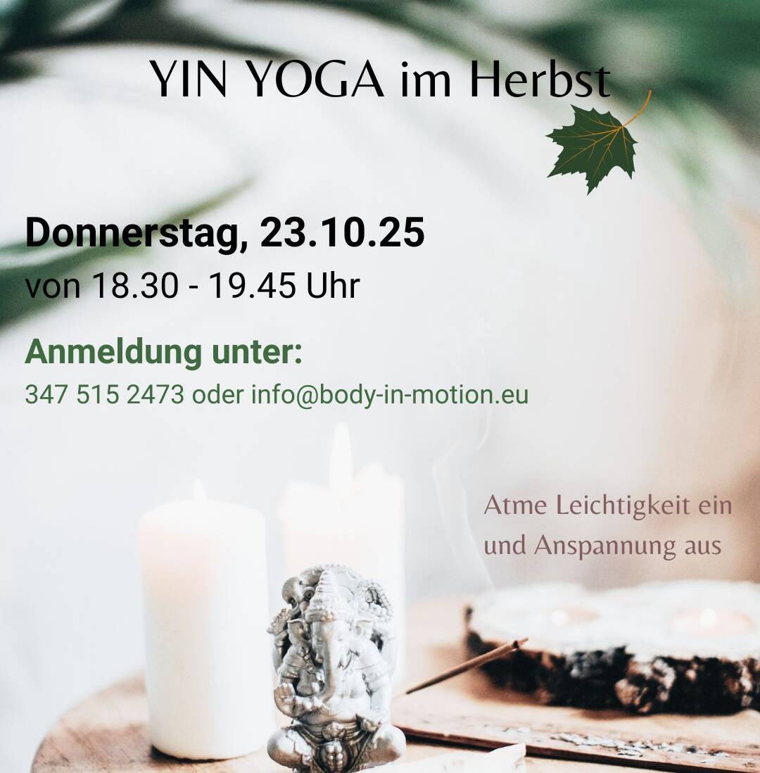 Yin Yoga Special
